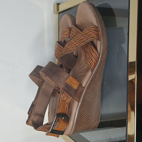 Keen skyline wedge open toed sandals size 7 - Picture 4 of 14